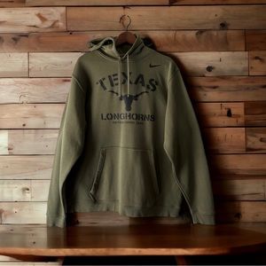 Nike Men’s Stencil Arch Club Fleece Pullover Hoodie - Olive XL